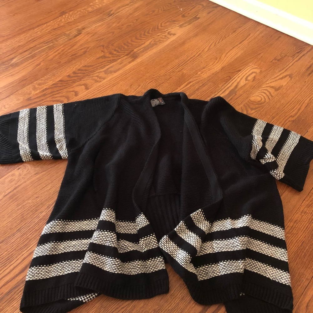 DEX open front cardigan